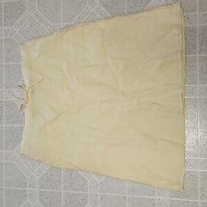 Tommy Hilfiger Yellow Midi Skirt